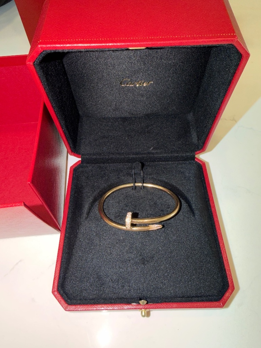 JUSTEUN CLOU BRACELET, CLASSIC MODEL, DIAMONDS